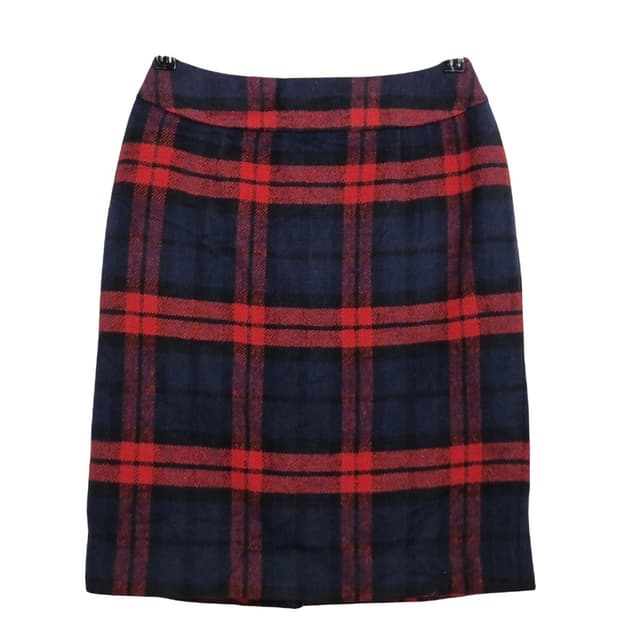 iMAGE 빈티지 체크 미니스커트