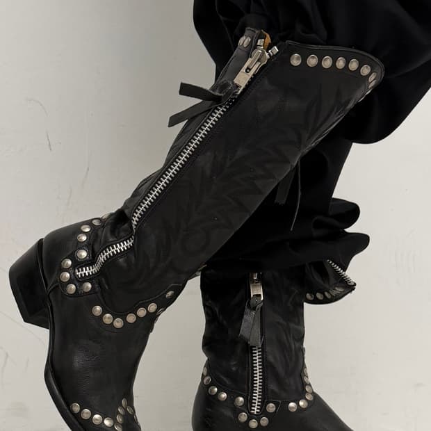 Old Gringo 리벳 웨스턴 부츠 