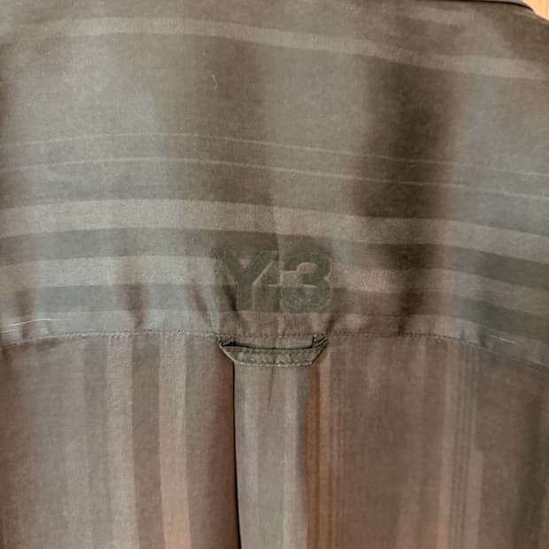Y-3 실크소재 파자마셔츠 