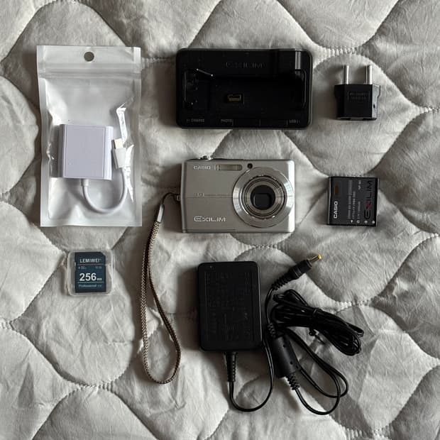 풀구성 CASIO EXILIM EX-Z600 카시오 엑슬림 빈티지 디카