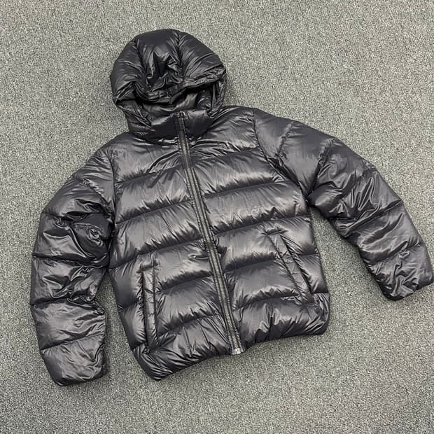 XL)나이키 올드머니 구스다운 블랙 숏패딩