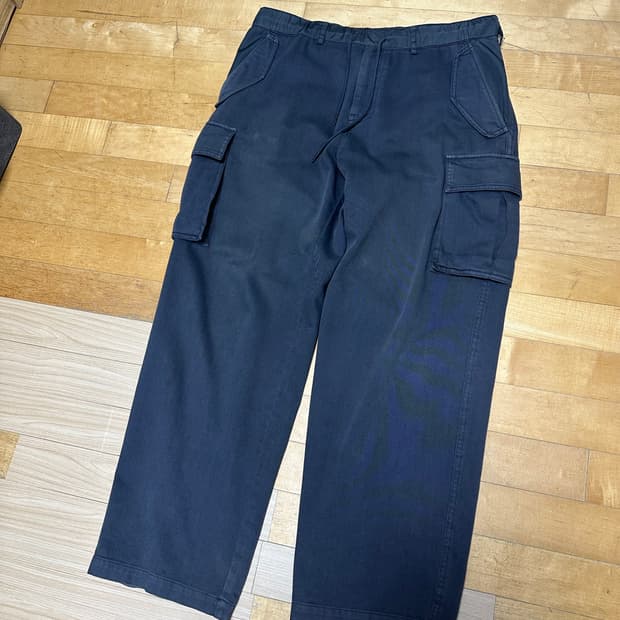 준지 루즈핏 카고 팬츠 그레이 44사이즈