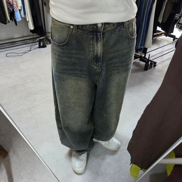 네고가능)스탠다드에러 워싱데님
