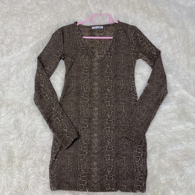 자라 갸루 원피스