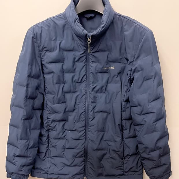 몽벨 구스다운 경량 패딩 네이비 L(100)