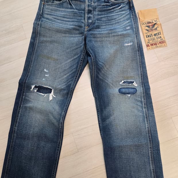 RRL  Slim Fit East-West Selvedge Jean