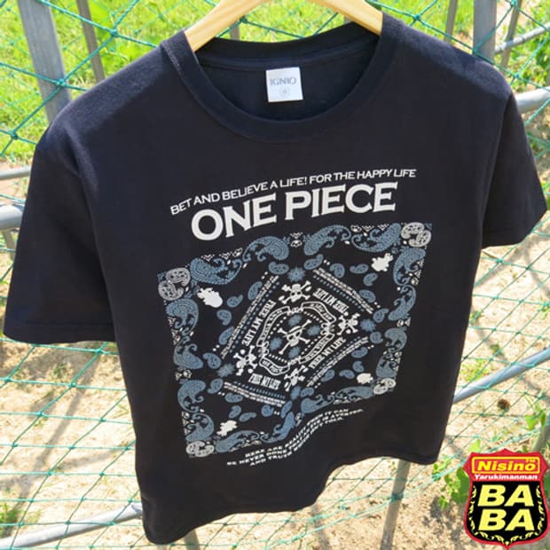  [IGNIO] ONE PIECE 반다나 패턴 T!
