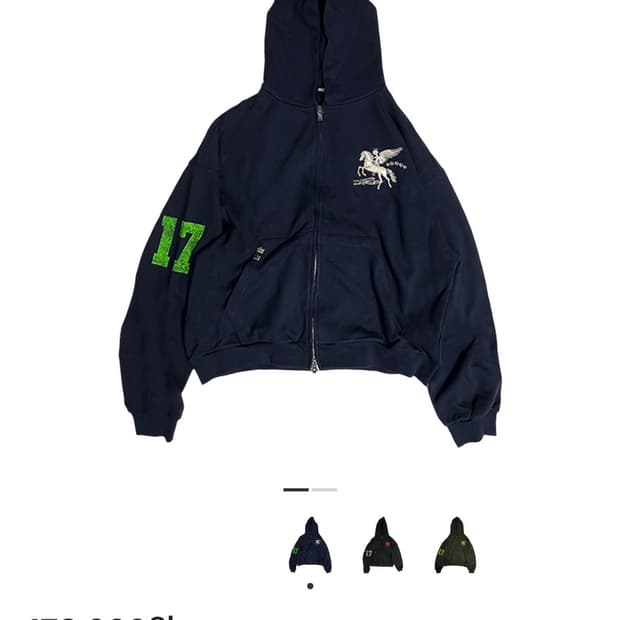 파코서플라이 후드집업 네이비 1