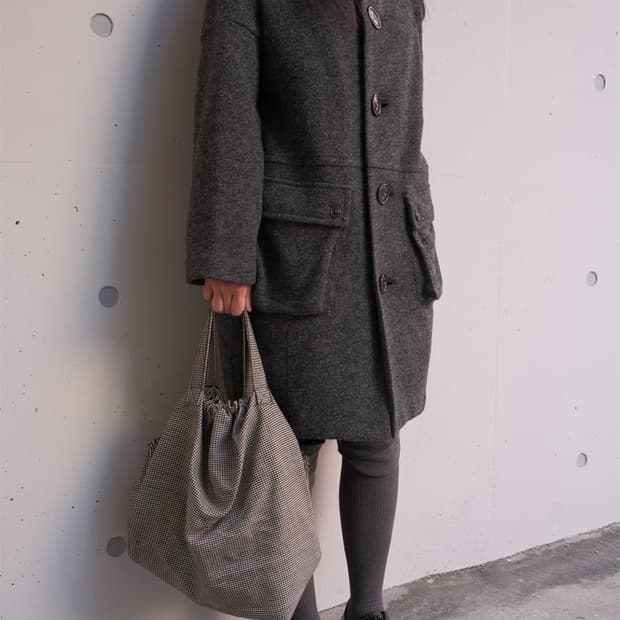 Sunao Kuwahara wool coat