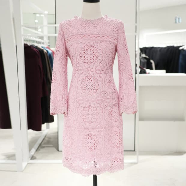 잇미샤(it michaa) 라운드넥 레이스원피스 55 새상품