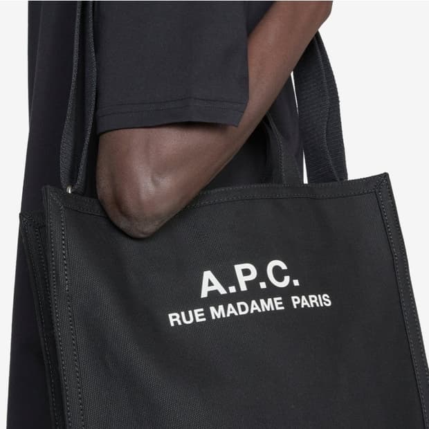 (새상품)APC 아페쎄 정품 리쿠퍼레이션 숄더백 / 토트백 겸용 블랙