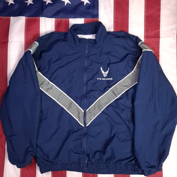 오리지날 미공군 ipfu 트레이닝 자켓
