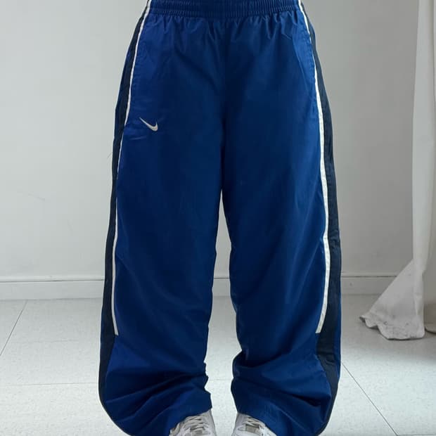 나이키 나일론 지퍼 트랙팬츠