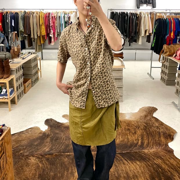 샵 세일중🔥 BENETTON layered wrap skirt 랩스커트