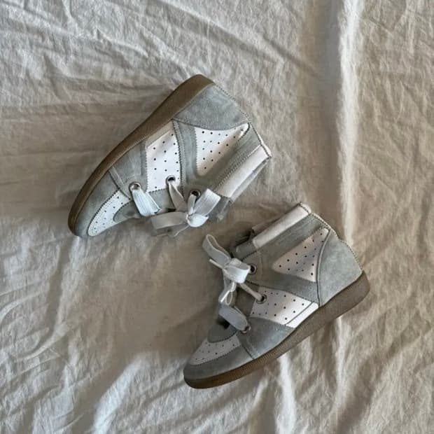 이자벨마랑 스타일 빈티지 웨지힐