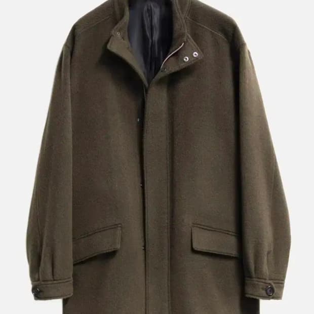 [2] 고낙 m65 알파카 코트 브라운