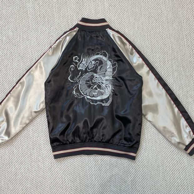 빈티지 수베니어 스카잔 자켓