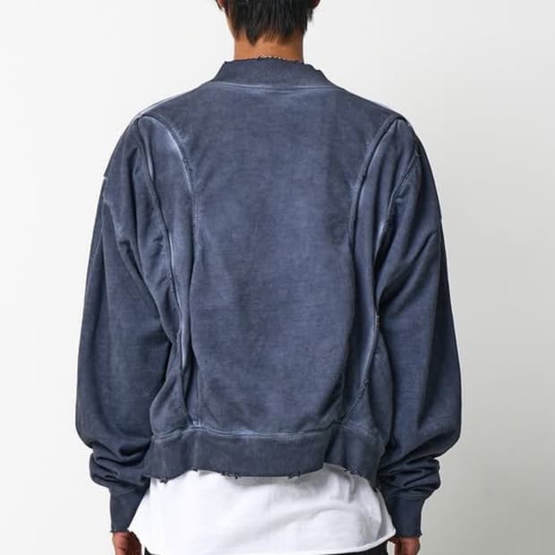9999 아카이브 봄버 자켓 v2 블루