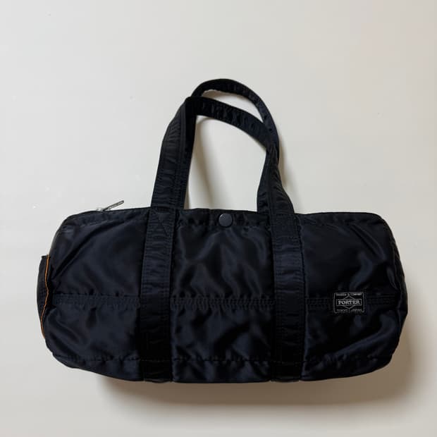 (미품) PORTER 포터 탱커 더플백 L 블랙 보스턴백