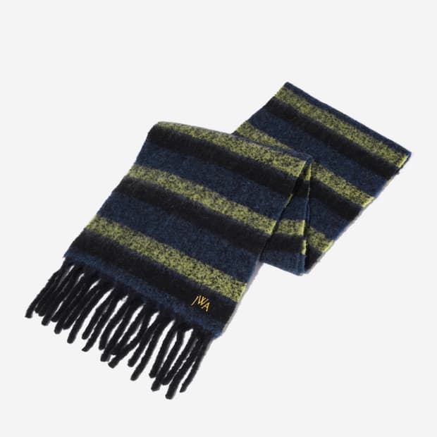 Uniqlo x JW Anderson Striped Scarf Blue