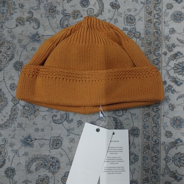 (새상품) 라모랭 로고없는 숏비니 2사이즈