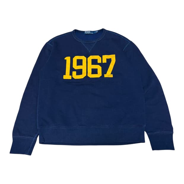 폴로 랄프로렌 신형라벨 류준열 1967 맨투맨