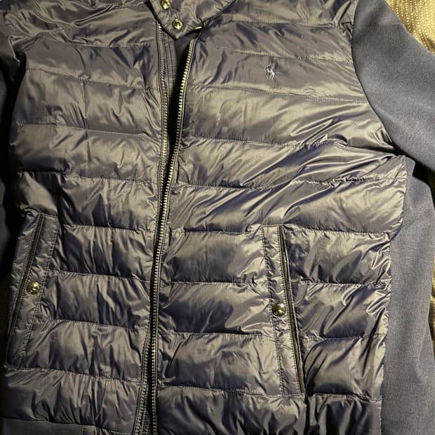 폴로 니트 패딩(정품 3회착)급처