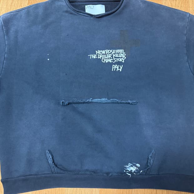 팔리할리우드 Willing & Abel 스웻 맨투맨 크루넥