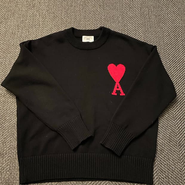 [L] 아미 빅하트 인타르시아 니트