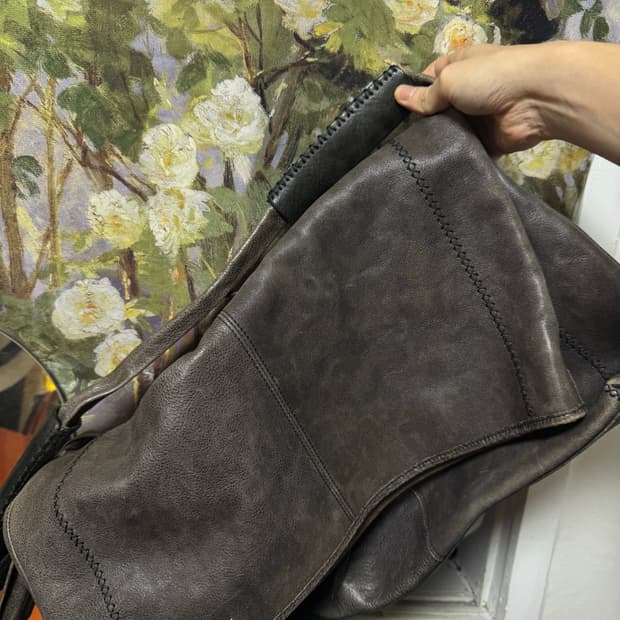 factotum/2way leather bag/os