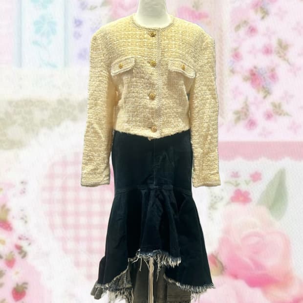 [세트] 모리걸 고급 결혼식하객룩 아오이유우 트위드