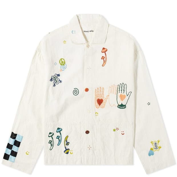 Story mfg Nice Trip Short On Time jacket