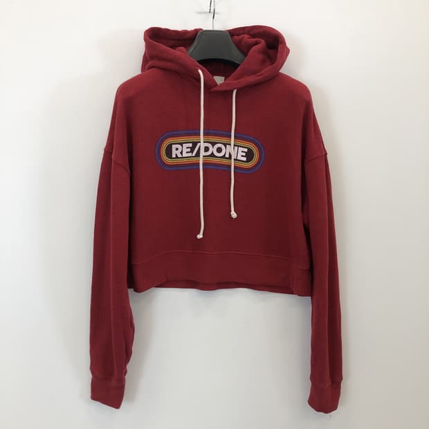 RE/DONE 리던 USA 크롭후드 S