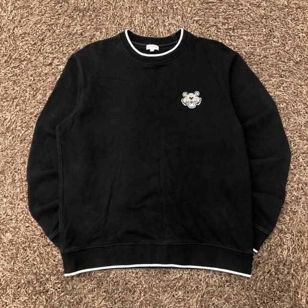 M 겐조 미니 타이거 자수 맨투맨