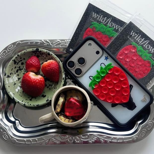 와일드플라워 딸기 맥세이프 스티키즈