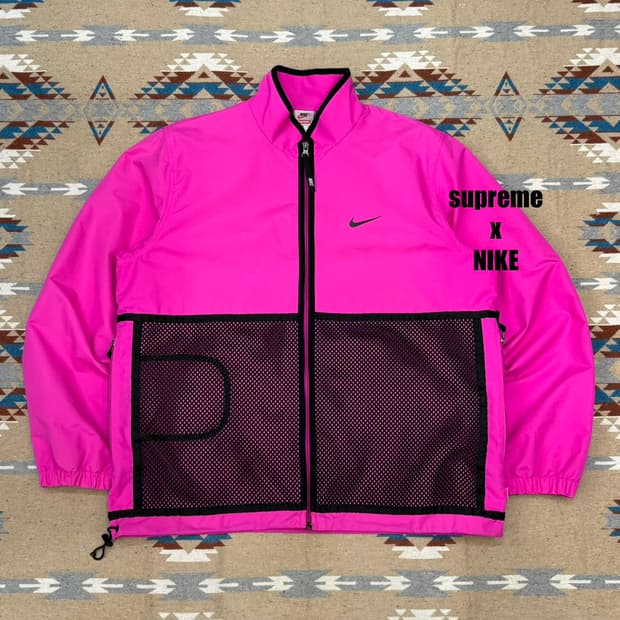 [L] 슈프림 x 나이키 트레일 런닝 자켓