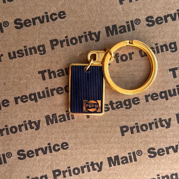 90s vtg Pepsi Keyring