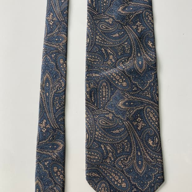 빈티지 페이즐리 넥타이