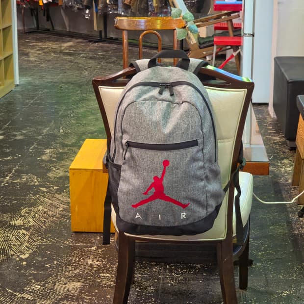 조던 AIR 회색 백팩 가방