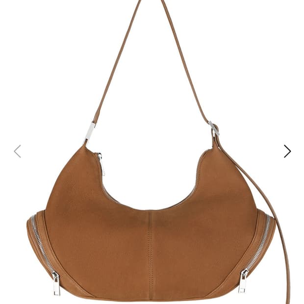 오소이 카고 호보백 라지 누벅 탠 osoi cargo hobo bag