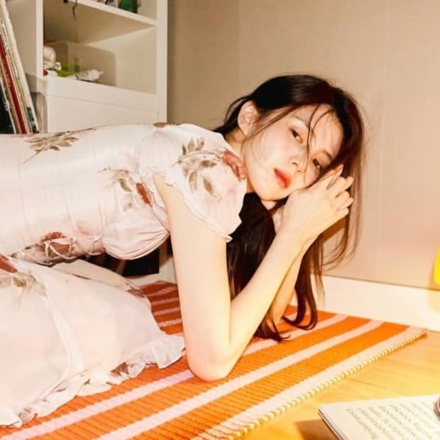 한소희 신스덴 Sincethen 미니 원피스 S