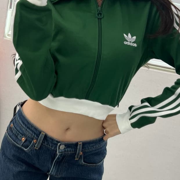 (WOMEN)아디다스 크롭 져지-M1854