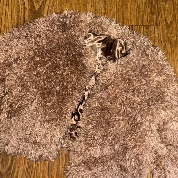 퍼 앙고라 니트