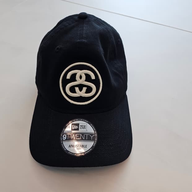 스투시SS링크9트웬티 캡 블랙