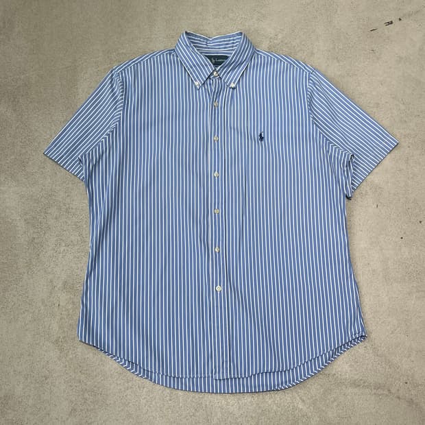 폴로 랄프로렌 스트라이프 반팔셔츠 s10478