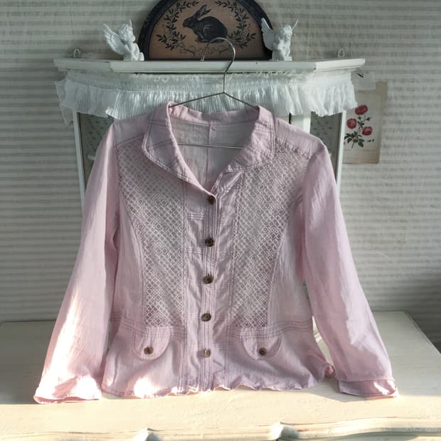 jpn vintage lavender pink oriental jacke