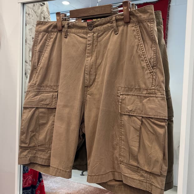 Levis 리바이스 립스탑 카고 하프 팬츠 (36-37inch)