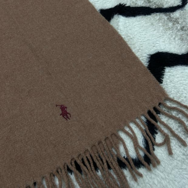 폴로랄프로렌 램스울 머플러