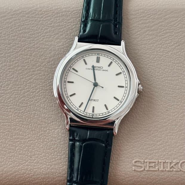 Seiko 세이코 쿼츠 SPRIT 컨템포러리 베이직 1988