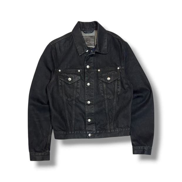 알렉산더 맥퀸 MCQ 오버다이드 흑청 트러커 자켓 made in ITAL